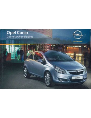 2010 OPEL CORSA OWNERS MANUAL DUTCH