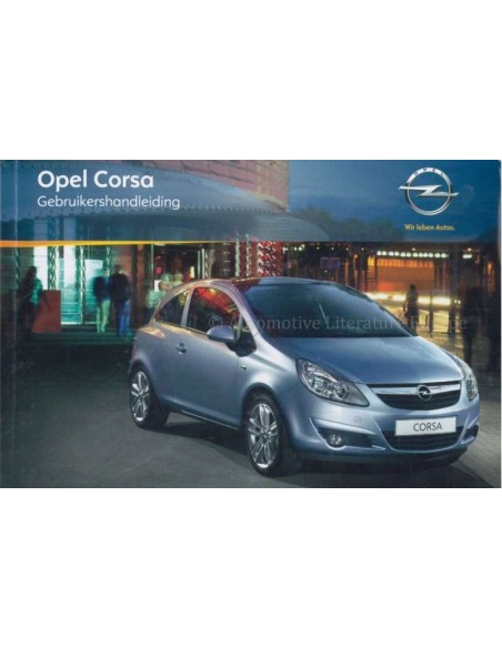 2010 OPEL CORSA BETRIEBSANNLEITUNG NIEDERLÄNDISCH