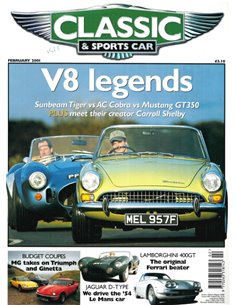 2001 CLASSIC AND SPORTSCAR MAGAZINE (02) FEBRUARY ENGLISH