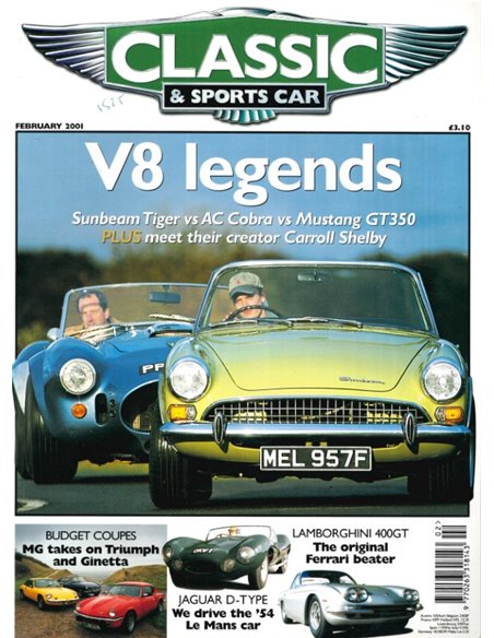 2001 CLASSIC AND SPORTSCAR MAGAZINE (02) FEBRUARY ENGLISH
