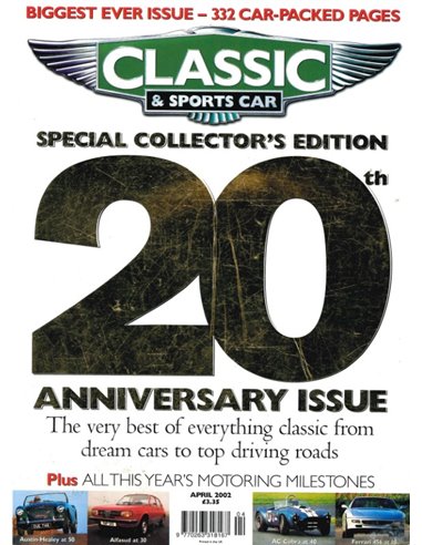 2002 CLASSIC AND SPORTSCAR MAGAZIN (04) APRIL ENGLISCH