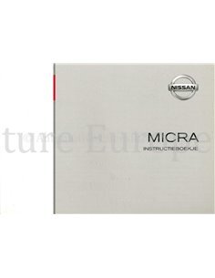 2006 NISSAN MICRA OWNERS MANUAL DUTCH