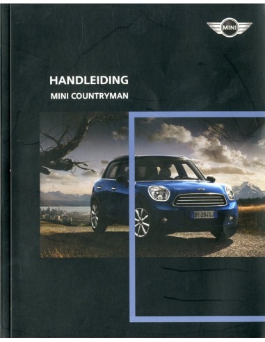 2010 MINI COUNTRYMAN HANDLEIDING NEDERLANDS