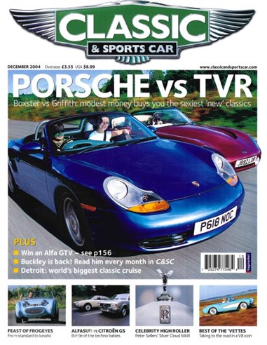 2004 CLASSIC AND SPORTSCAR MAGAZIN (12) DEZEMBER ENGLISCH