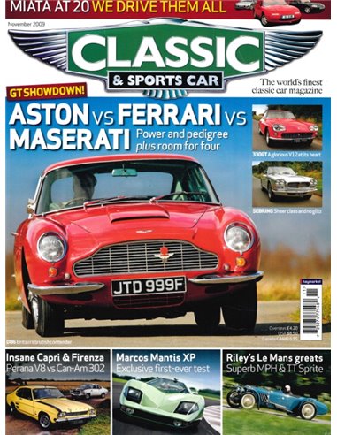 2009 CLASSIC AND SPORTSCAR MAGAZINE (11) NOVEMBER ENGLISH