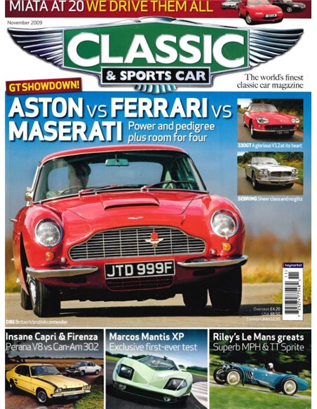 2009 CLASSIC AND SPORTSCAR MAGAZINE (11) NOVEMBER ENGELS