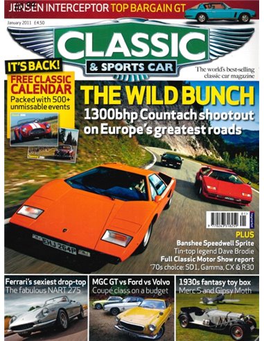 2011 CLASSIC AND SPORTSCAR MAGAZINE (01) JANUARY ENGLISH