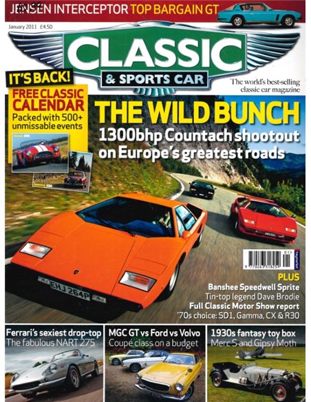 2011 CLASSIC AND SPORTSCAR MAGAZINE (01) JANUARY ENGLISH