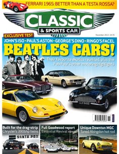2013 CLASSIC AND SPORTSCAR MAGAZIN (11) NOVEMBER ENGLISCH