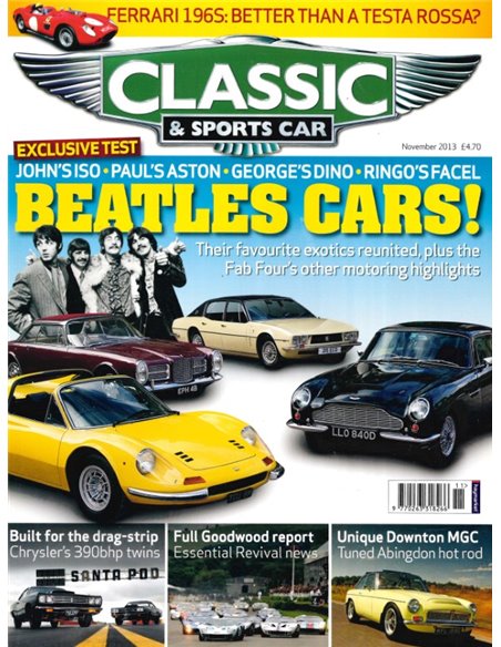 2013 CLASSIC AND SPORTSCAR MAGAZINE (11) NOVEMBER ENGELS