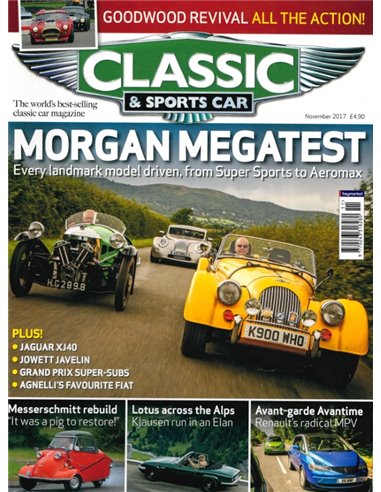 2017 CLASSIC AND SPORTSCAR MAGAZIN (11) NOVEMBER ENGLISCH