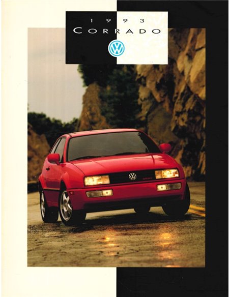 1993 VOLKSWAGEN CORRADO BROCHURE ENGELS (USA)