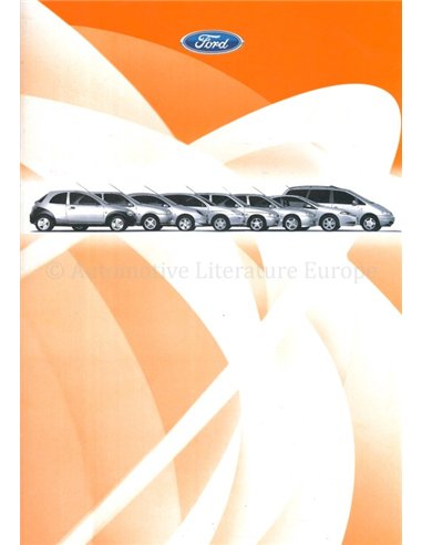 1999 FORD PROSPEKT NIEDERLÄNDISCH