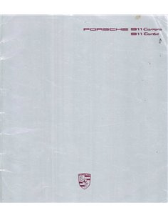 1988 PORSCHE 911 CARRERA | TURBO BROCHURE DUITS