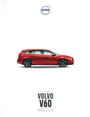 2016 VOLVO V60 PROSPEKT SPANISCH