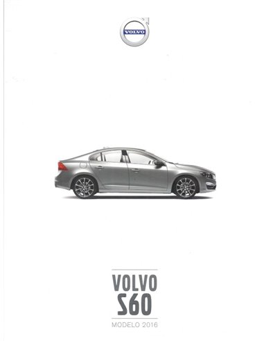 2016 VOLVO S60 PROSPEKT SPANISCH