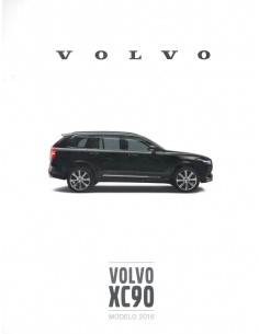 2016 VOLVO XC90 BROCHURE SPANISH