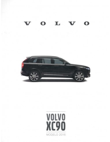 2016 VOLVO XC90 BROCHURE SPANISH