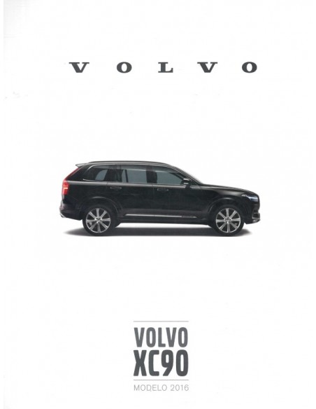 2016 VOLVO XC90 PROSPEKT SPANISCH