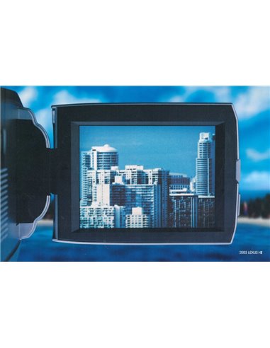 2003 LEXUS IS BROCHURE ENGELS (USA)