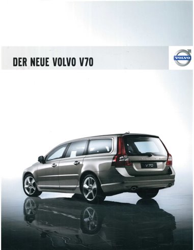 2008 VOLVO V70 PROSPEKT DEUTSCH
