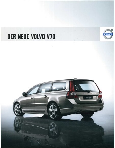 2008 VOLVO V70 BROCHURE GERMAN