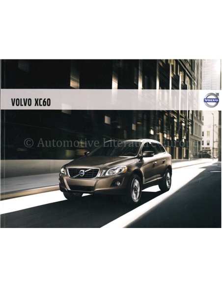 2010 VOLVO XC60 BROCHURE NEDERLANDS
