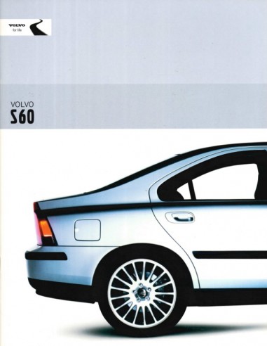 2003 VOLVO S60 PROSPEKT ENGLISCH (USA)