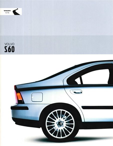 2003 VOLVO S60 PROSPEKT ENGLISCH (USA)