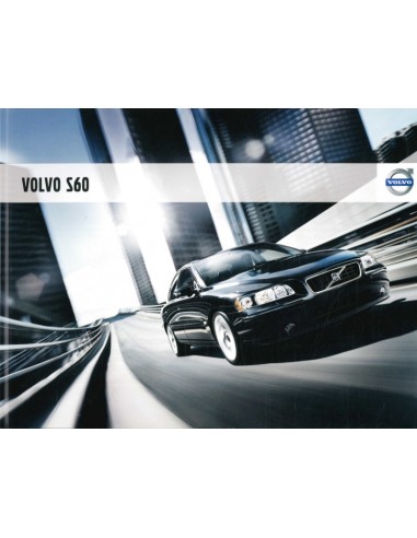 2008 VOLVO S60 BROCHURE NEDERLANDS