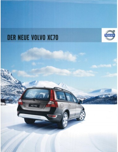 2008 VOLVO XC70 BROCHURE DUITS