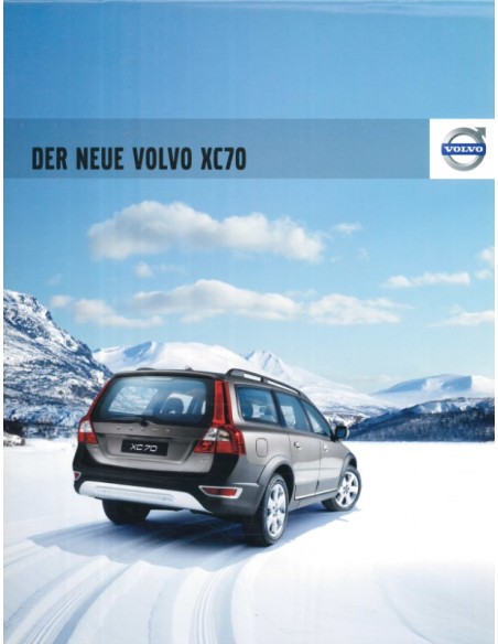2008 VOLVO XC70 BROCHURE GERMAN