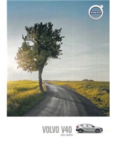 2016 VOLVO V40 CROSS COUNTRY BROCHURE ENGLISH