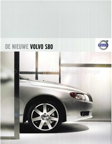 2007 VOLVO S80 BROCHURE DUTCH