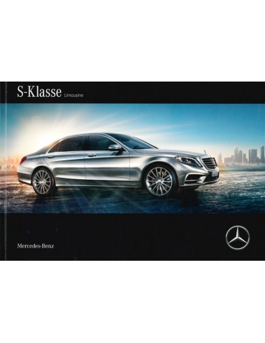 2016 MERCEDES BENZ S KLASSE PROSPEKT NIEDERLÄNDISCH