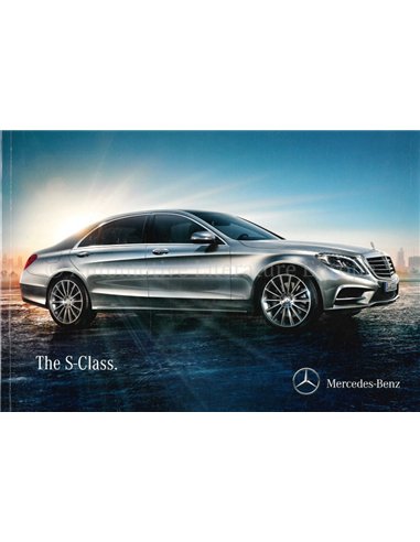 2015 MERCEDES BENZ S CLASS BROCHURE ENGLISH
