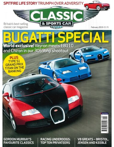 2019 CLASSIC AND SPORTSCAR MAGAZINE (02) FEBRUARI ENGELS