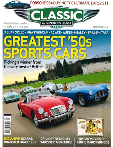 2019 CLASSIC AND SPORTSCAR MAGAZINE (03) MARCH ENGLISH