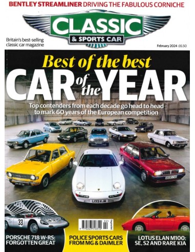 2024 CLASSIC AND SPORTSCAR MAGAZINE (02) FEBRUARI ENGELS