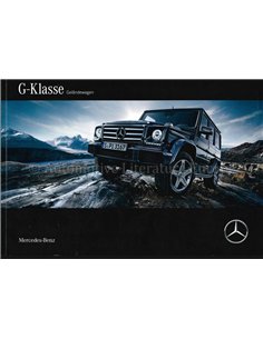 2012 MERCEDES BENZ G CLASS BROCHURE GERMAN