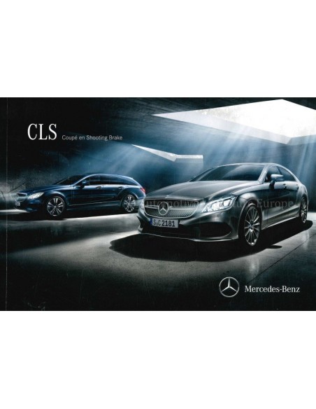 2015 MERCEDES BENZ CLS KLASSE BROCHURE NEDERLANDS