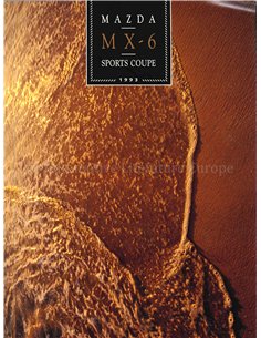1993 MAZDA MX-6 SPORTS COUPE BROCHURE ENGLISH