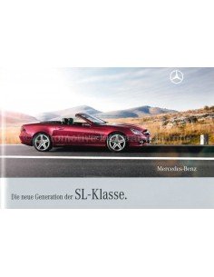 2009 MERCEDES BENZ SL BROCHURE GERMAN