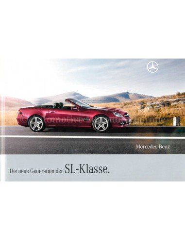 2009 MERCEDES BENZ SL BROCHURE DUITS
