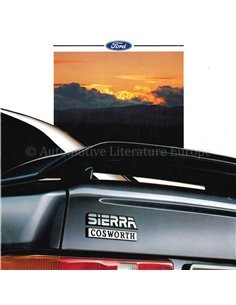 1988 FORD SIERRA COSWORTH BROCHURE DUITS