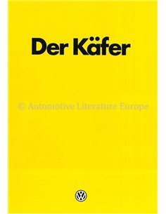 1984 VOLKSWAGEN KÄFER PROSPEKT DEUTSCH