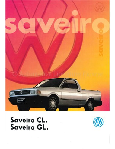 1995 VOLKSWAGEN SAVEIRO PROSPEKT PORTUGIESISCH (BRASIELIEN)