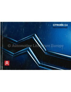 2006 CITROEN C4 INSTRUCTIEBOEKJE NEDERLANDS