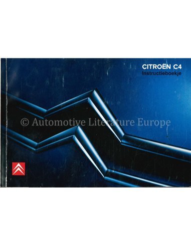 2006 CITROEN C4 OWNERS MANUAL DUTCH