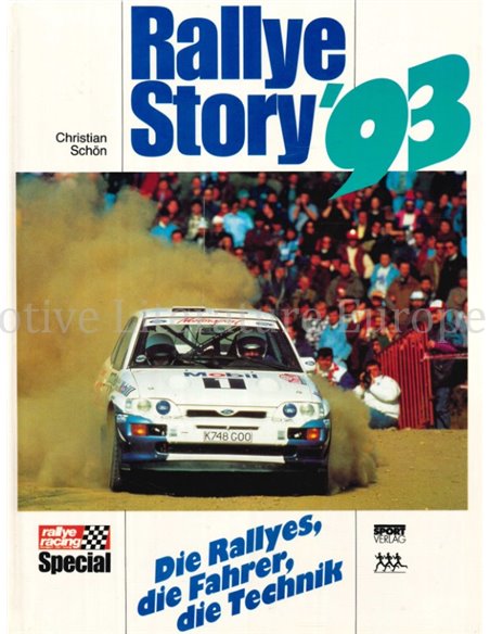 RALLYE STORY 93 (handtekening Janina Depping)